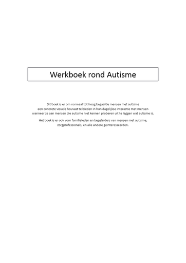 AUTI WIKI 2025 - nl